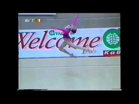 Elizabeth PAISIEVA (BUL) rope - 2001 Kalamata tournament EF