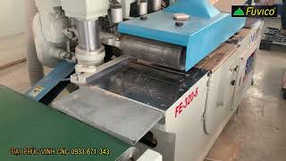 Vận Hành Máy Xẻ Nhiều Lưỡi FE-320-6 tại xưởng Khách hàng