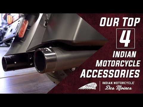 Our Top 4 Indian Motorcycle Accessories