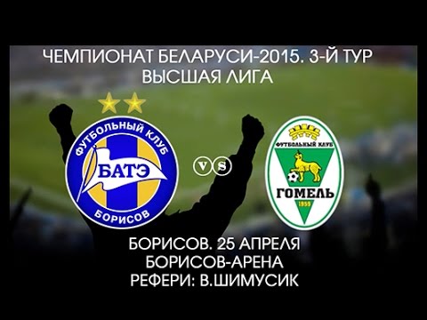 25.04.2015_БАТЭ (Борисов) - Гомель. Обзор матча