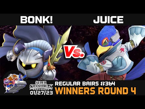 Regular Bairs #364 - SSBU - Winners Round 4 - BONK! vs. Juice