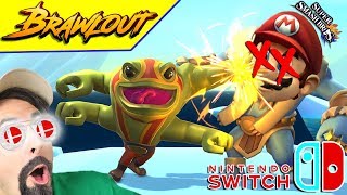 BRAWLOUT IS HYPE! | PLAYING BRAWLOUT ON THE NINTENDO SWITCH | BRAWLOUT BETTER THAN SUPER SMASH BROS?