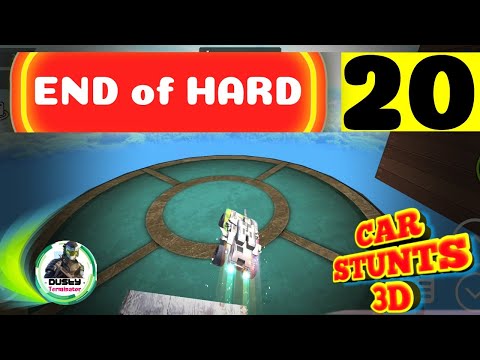 CAR STUNTS 3D || THE LAST SUPER HARD LEVEL 20 ||🔱🔱 #DustyTerminator 🔱🔱 Android 📱📱 Gameplay ⚔️⚔️⚔️