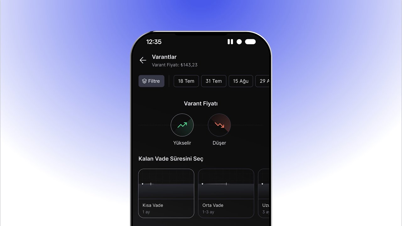 Anında, zahmetsiz: Varantlar Midas’ta | Midas+