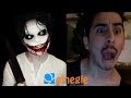 Jeff the Killer goes on Omegle! 