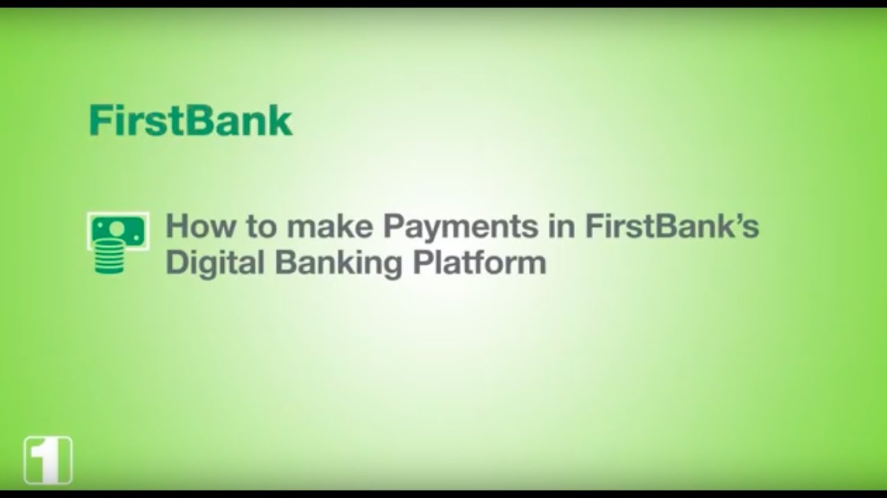 Payments through Digital Banking