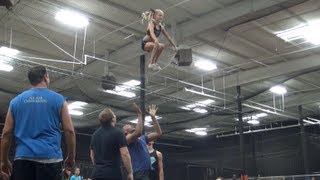 preview picture of video 'ALL STAR CHEERLEADING JUMP ROPE STUNT SEQUENCE by Coach Brandon & Maddie'