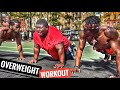 Overweight Workout Beginner | @StayCreative @SuperHeroZer0 Beginner Calisthenics Workout