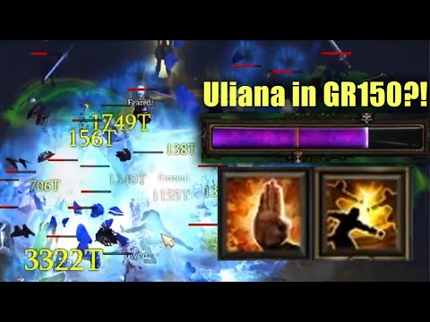 Uliana Monk in GR150, the Most Fun Build! - Until the Boss Spawns :(