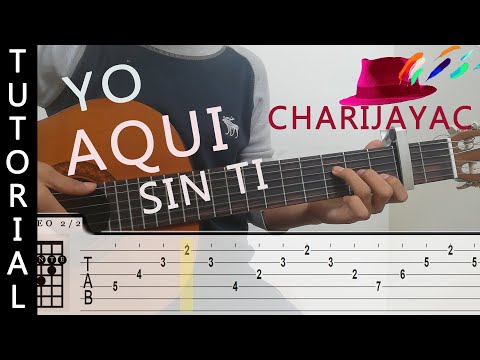 COMO TOCAR YO AQUI SIN TI- EN GUITARRA