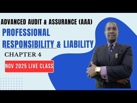 Part 1 I Understanding Professional Responsibility & Liability I Chapter 4 I Live Class