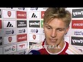 Martin Odegaard Post Match Interview │ Arsenal vs Manchester United 3-1