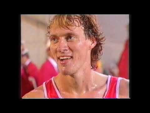 Olympia 1992 Barcelona Dieter Baumann und Heike Henkel