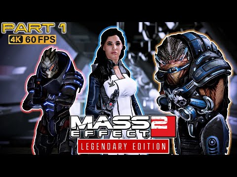 Mass Effect 2 Legendary Edition 4K Full Gameplay Walkthrough - Sensible Paragon - Vanguard - PART 1