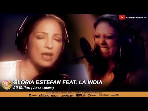 Gloria Estefan feat. La India • 90 Millas (Video Oficial)