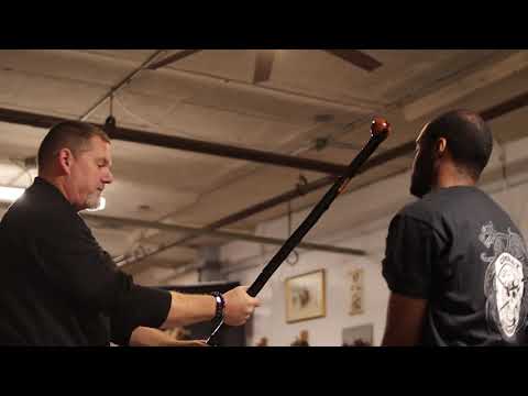 Double Hand Crushing Strike with the Shillelagh - Irish Stick Fighting