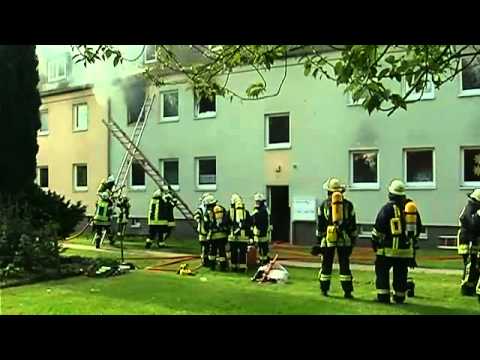 Apartment fire in Ahrensburg