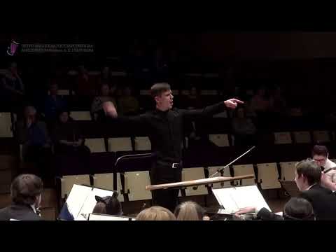 Eric Blin "Et reserrexit". Russian folk instruments orchestra, Petrozavodsk Conservatory