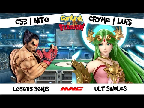 Central Stadium - Loser's Semis - CS3 | Nito (Kazuya) vs CRYME | Lui$ (Palutena)