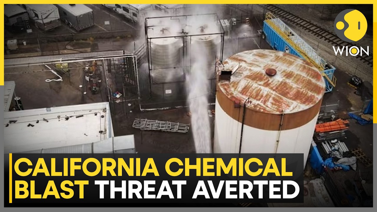 California Toxic Chemical Tank Leak: Officials Say Chemical Blast Threat Eliminated | WION