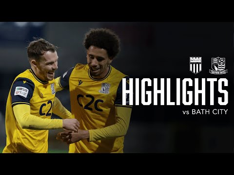 Highlights: Bath City 1-3 Southend United