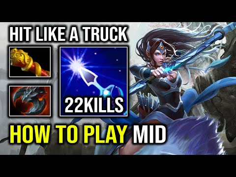How to Play Mirana As a Hyper Mid Carry Like a 11K MMR with Brutal Hit Like a Truck Dota 2