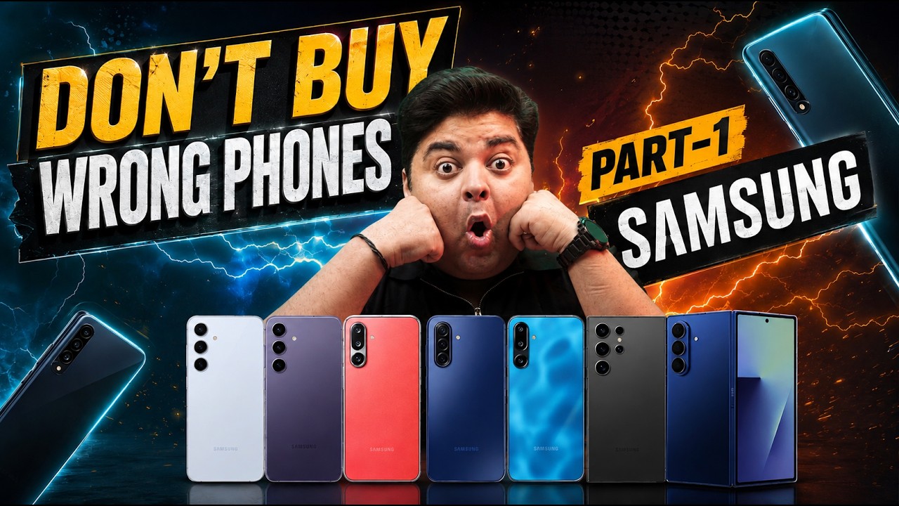 BEST & WORST SAMSUNG PHONES | Don't Buy Wrong Phones in 2026 | PART-1