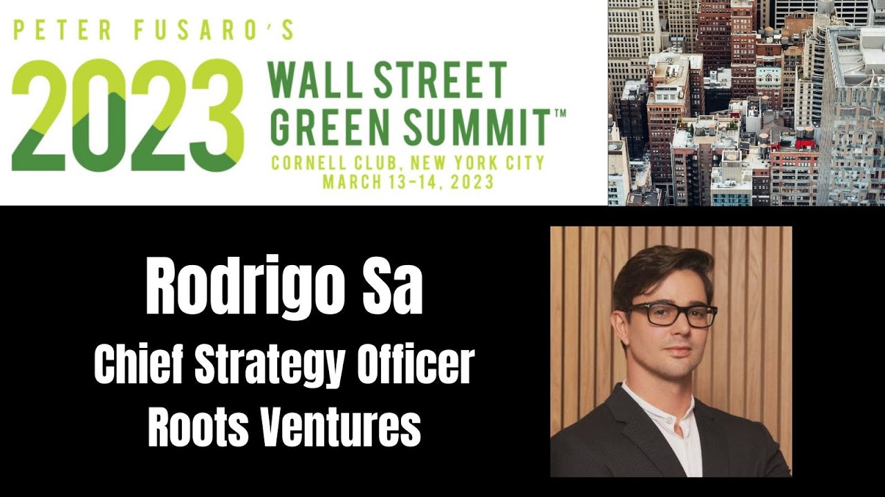 Sustainable Finance and ESG Trends | Rodrigo Sa | 2023 WSGS