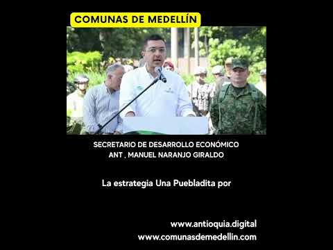 Palabras de Secretario de Desarrollo Económico ant , Manuel Naranjo Giraldo #Noticias #Medellin