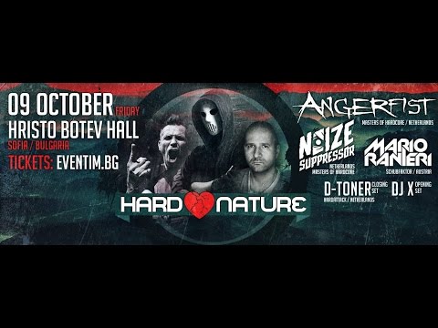 Hard Nature 09.10.2015 Angerfist Noise Suppressor @ Hristo Botev hall Sofia BG part6