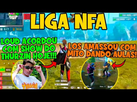 NFA PRESENCIAL - LOUD ACORDOU ? THUR DEU SHOW - QUE FASE DO EL MITO AMASSANDO GERAL - FINAL NFA