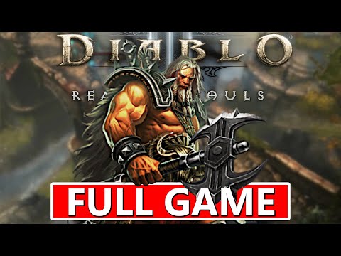 Diablo 3 Reaper of Souls - Barbarian - Full Game Walkthrough (No Commentary, PS5)(PS4 Version)