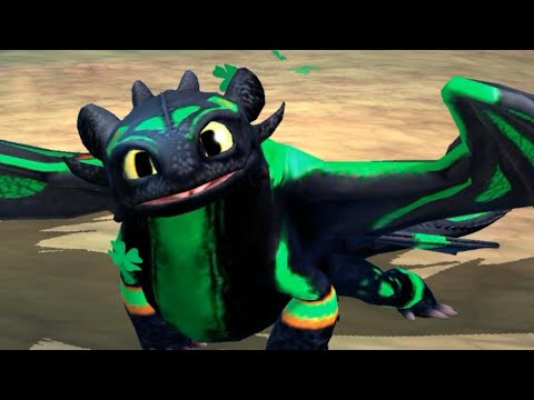 Revelers of Berk: 5⭐ St.Paddy's Toothless - Night Fury - Dragons Titan Uprising