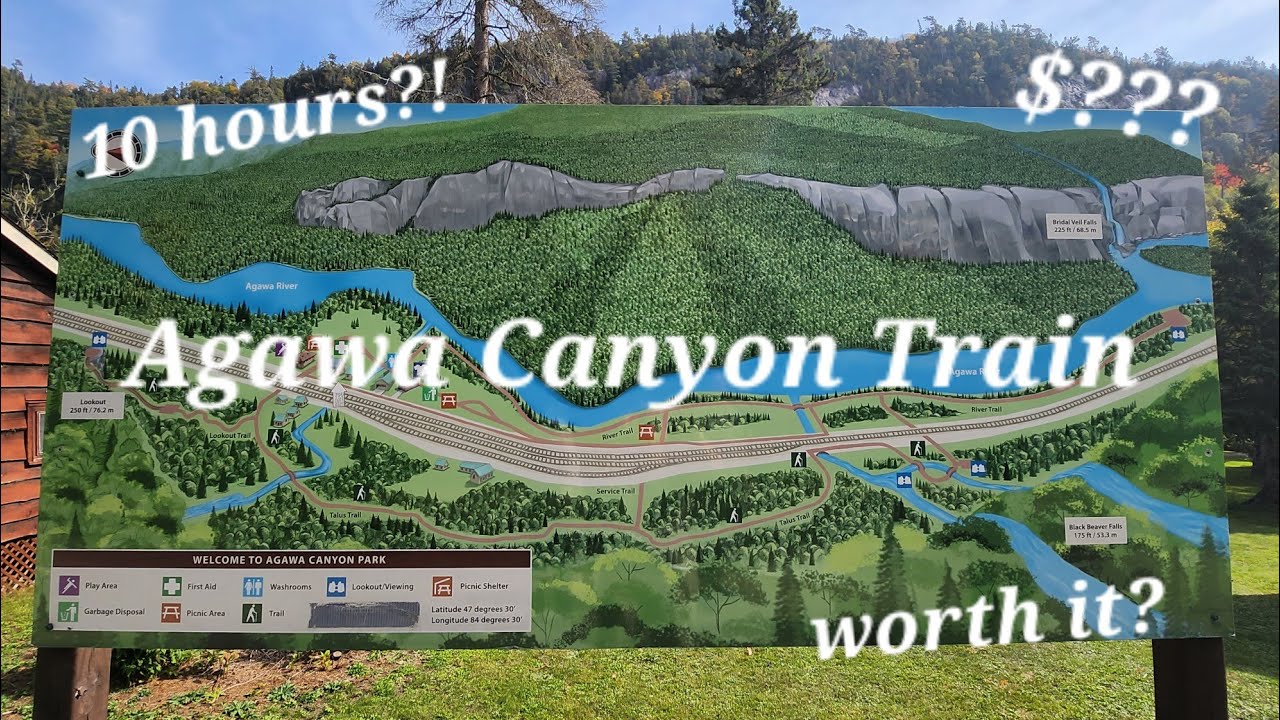 how much and how to take Agawa Canyon Tour Train from Sault Ste. Marie Canada  #旅人雜記