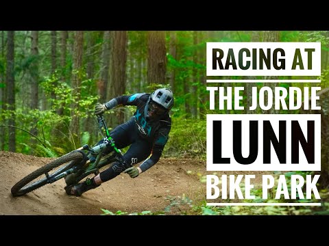 Racing at the Jordie Lunn Bike Park