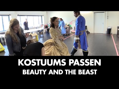 Opmaken voor het optreden op de Uitmarkt | Beauty and the Beast