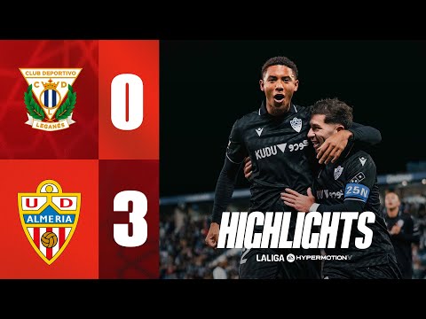 🎥 Resumen | CD Leganés 0-3 UD Almería