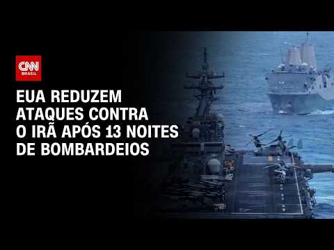 Após 13 noites de ataques ao Irã, EUA não anunciam novas ofensivas | AGORA CNN