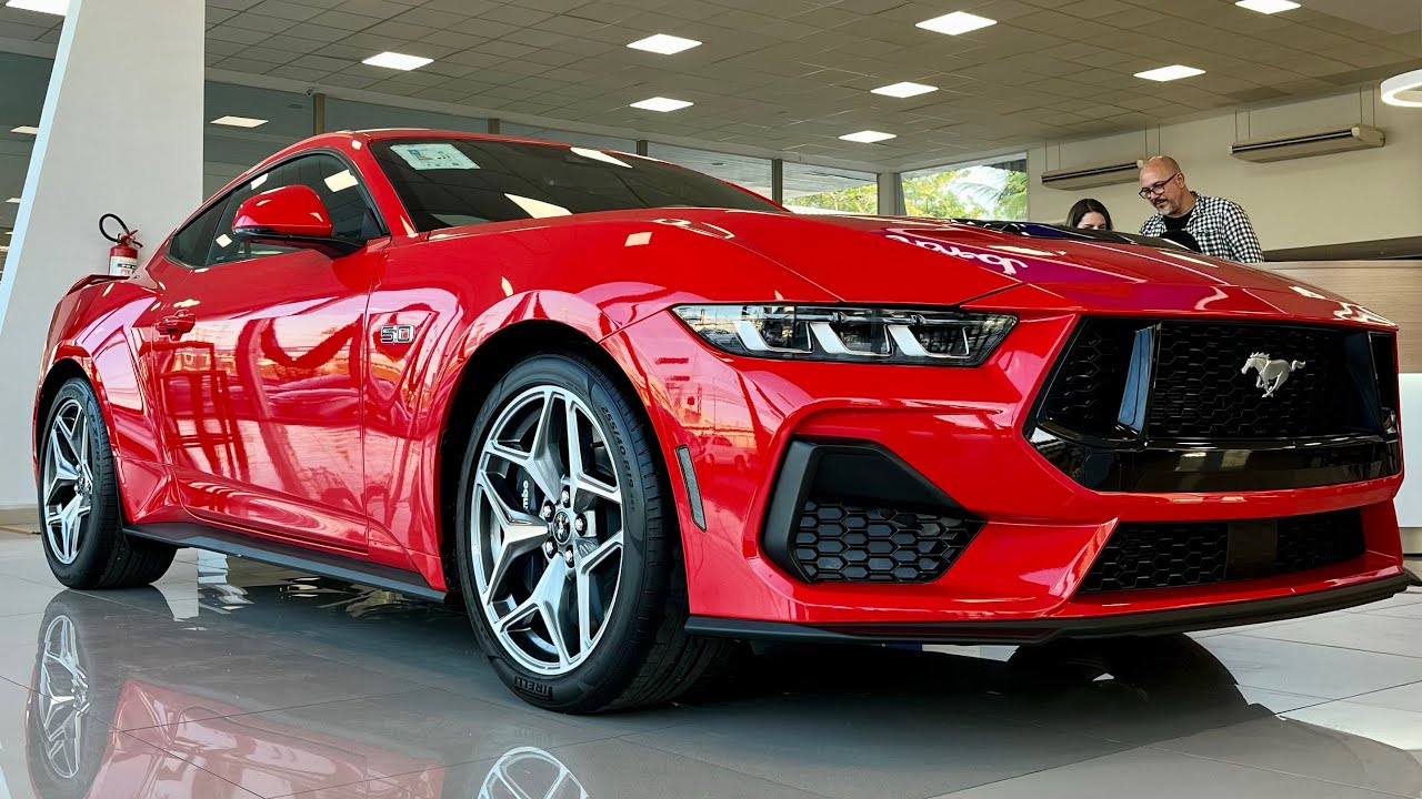 💥CHEGOU NOVO FORD MUSTANG GT PERFORMANCE 2024 MAIS BARATO E MODERNO, V8 QUE RONCO VEJA EM DETALHES!