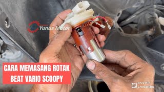 How to install the Honda Vario, Beat, Scoopy brakes