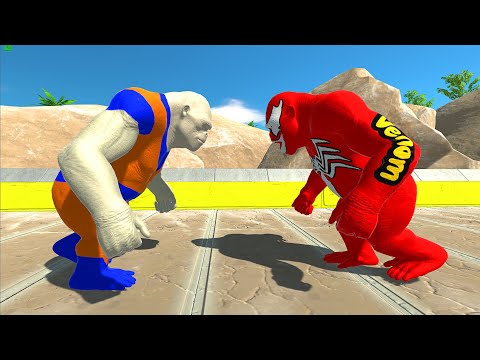 GOKU GORO DEATH BATTLE - Animal Revolt Battle Simulator