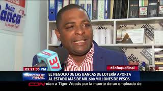 Bancas de Loterias aportan al Estado mas de mill 600 milllones de pesos