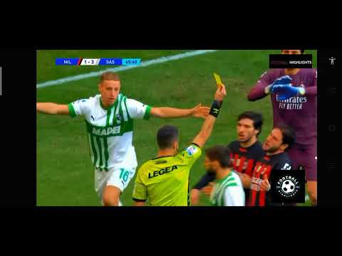 Ac Milan vs sassuolo 5-2 extended highlights 2023