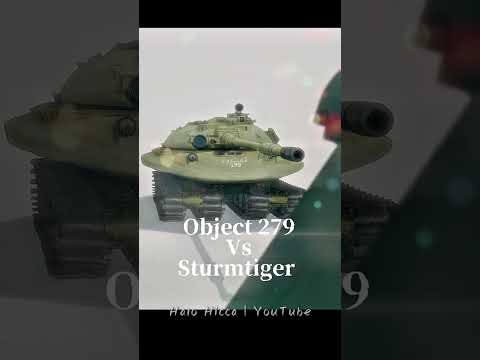 Sturmtiger Vs Object-279 manga style | Flash warning ⚠️ #warthunder #tanks #memes #manga #animation 