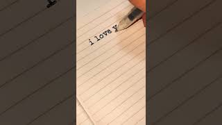 Download lagu How to Write I Love You ♥️ #handwriting #handwritten #iloveyou #shorts mp3 Download lagu How to Write I Love You ♥️ #handwriting #handwritten #iloveyou #shorts mp3