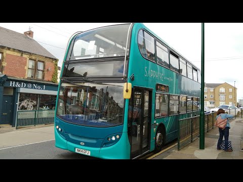 Route 43: 7522/NK14 GFJ-Arriva Northumbria-Dennis Trident 2/ADL Enviro 400