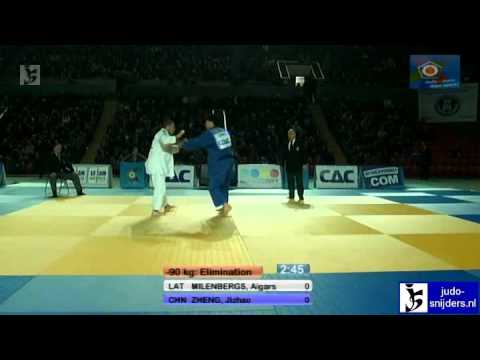 Aigars Milenbergs (LAT) - Jizhao Zheng (CHN) [-90kg]