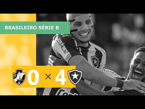 Vasco 0 x 4 Botafogo - Gols - 07/11 -  Brasileiro Série B