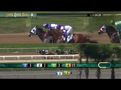 Santa Anita Park Carrera 6 (The Melair Stakes) - 23 de Junio 2019