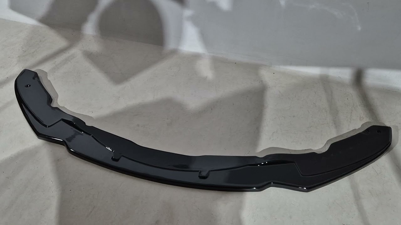 Передний сплиттер DPT V-2 (для M-Sport, черный глянец) Video 1